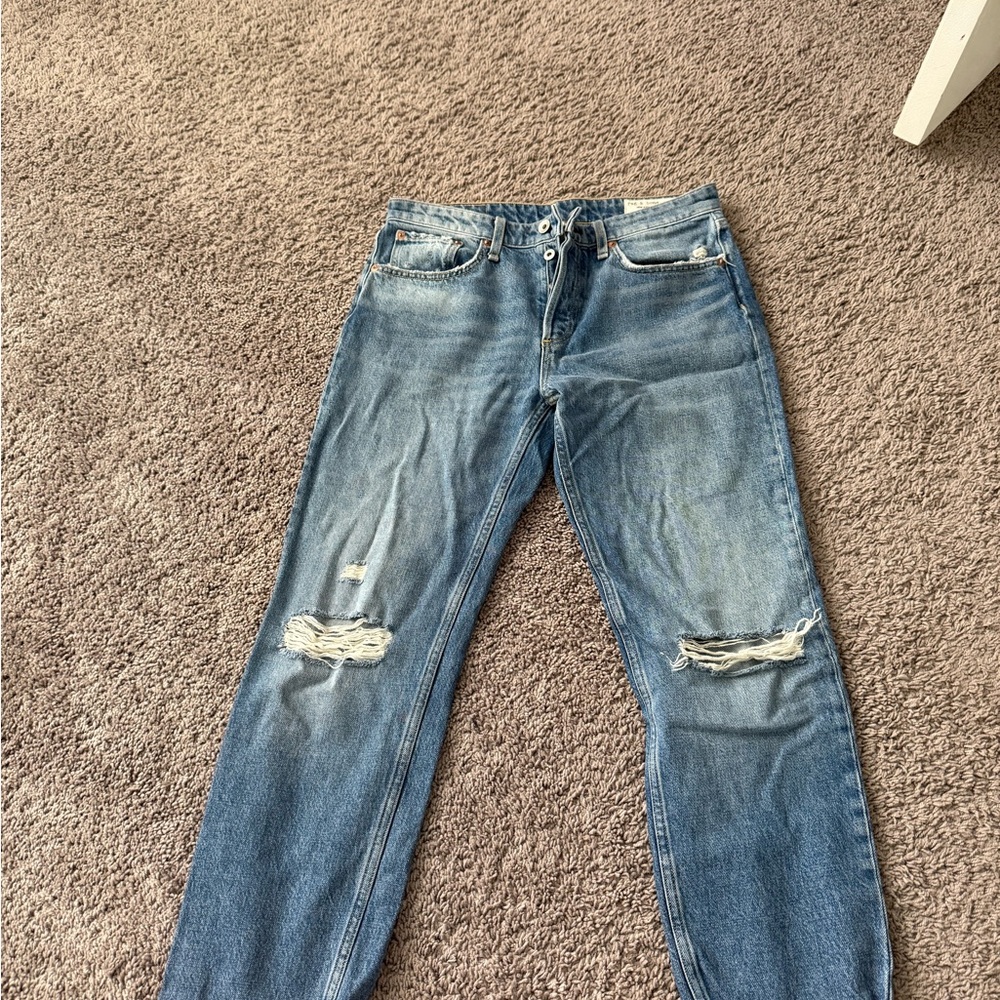 Rag & Bone Classic Blue Denim Jeans